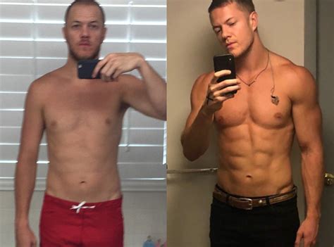 Dan Reynolds Shows Off Body Transformation With Shirtless。